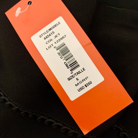 Monique Lhuillier Black Trousers - Picture 8 of 9